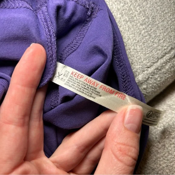 Free People Movement Hot Shot Tee Romper Purple Size Small - Picture 12 of 13